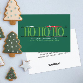Hunter Green Elf Shenanigans Personeel Kerstfeest Kaart