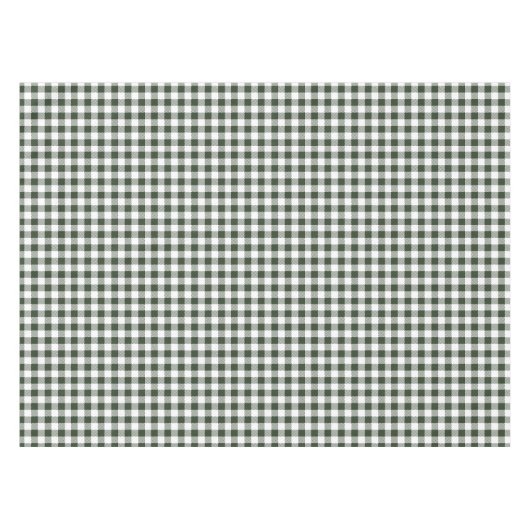 Hunter Green en White Plays Design Tafelkleed (Voorkant (Horizontaal))