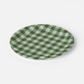 Hunter Green Gingham Play Paper Bord (Gekanteld)