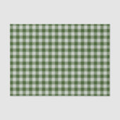 Hunter Green Gingham Pset Tissue Paper Tissuepapier (Voorkant)
