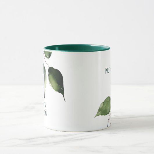 Hunter Green Logo Projectmanager Mok (Midden)