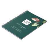 Hunter Green Logo Projectmanager Notitieboek (Linkerzijde)