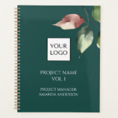 Hunter Green Logo Projectmanager Planner (Voorkant)