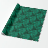 Hunter Green Marble Cadeaupapier (Uitgerold)