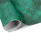 Hunter Green Marble Cadeaupapier (Rol Hoek)