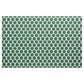 Hunter Green Mod Stippen Stof (Fat Quarter)
