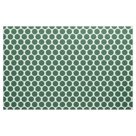 Hunter Green Mod Stippen Stof (Fat Quarter)