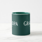 Hunter Green Opa Jaar Oprichting Mok (Midden)