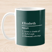 Hunter Green Persoonlijke Naam Definitie Mok