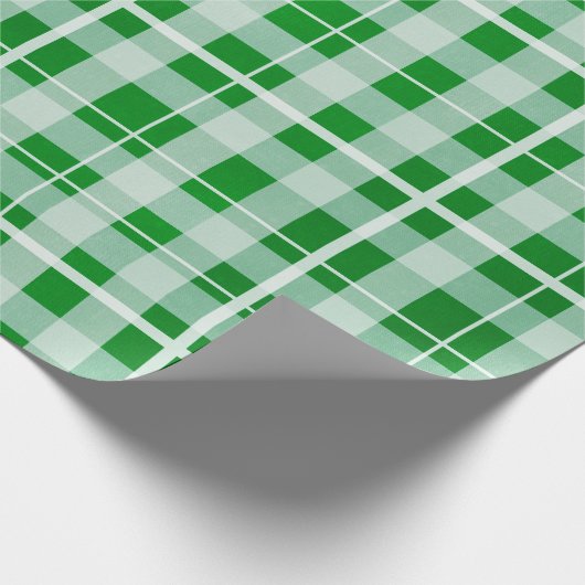 Hunter Green Pset Kerstmis Cadeaupapier (Hoek)