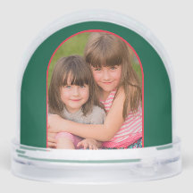 Hunter Green Red Graphic Tree Foto jaarlijks