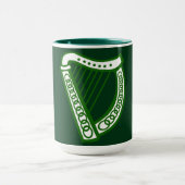 Hunter Green Saint Patrick's Day Irish Harp Celtic Mok (Midden)