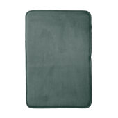Hunter Green Solid Color Badmat (Voorkant Verticaal)