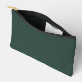 Hunter Green Solid Color Etui (Open)