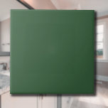 Hunter Green Solid Color | Klassiek | Elegant Tegeltje<br><div class="desc">Hunter Green Solid Color | Klassiek | Elegant | Trendy | Stijlvol | Cadeau</div>