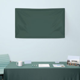 Hunter Green Solid Color Spandoek