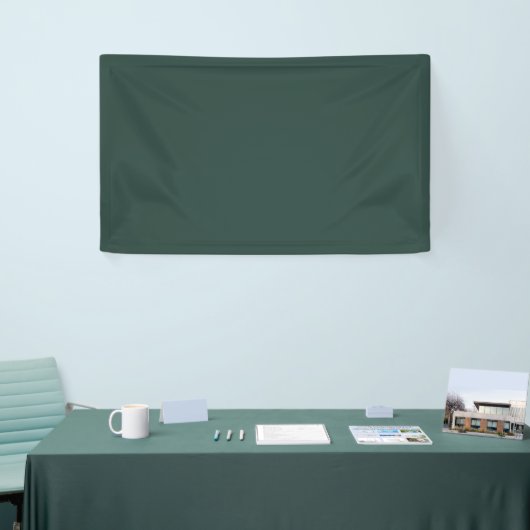 Hunter Green Solid Color Spandoek (Beurs)