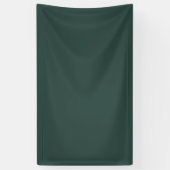 Hunter Green Solid Color Spandoek (Verticaal)