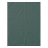 Hunter Green Solid Color Tafelkleed (Voorkant)