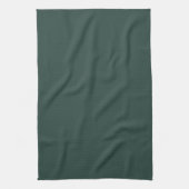 Hunter Green Solid Color Theedoek (Verticaal)