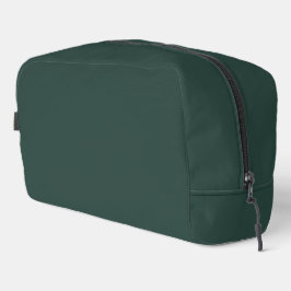 Hunter Green Solid Color Toilettasje