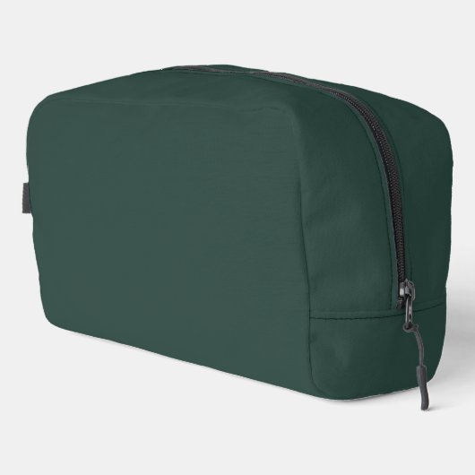 Hunter Green Solid Color Toilettasje (Rechterhoek)