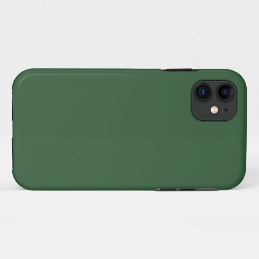 Hunter Green Stoere iPhone 11 Hoesje (Achterkant (horizontaal))