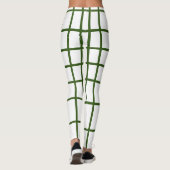 Hunter Green Stripe Leggings (Achterkant)