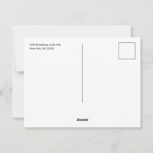 Hunter groen retro holly feestdagenkaart (Achterkant)