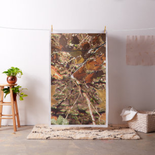 Hunter Herfst Camo Camouflage schilderij  Stof