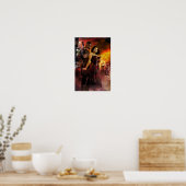 Hunter Hoesje Art Poster (Keuken)