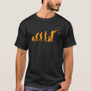 Hunter Hunter Hunting Evolution Duck Hunting Dog H T-shirt