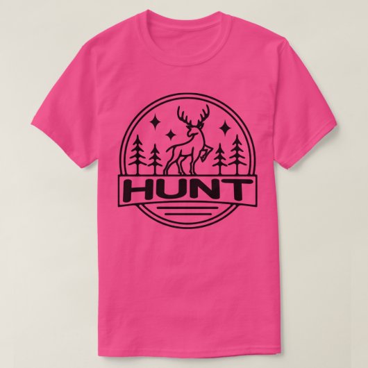 Hunter Hunter Hunting Game T-shirt (Design voorkant)