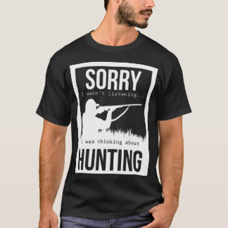 Hunter Hunter Hunting Papa Rifle Forest labrador T-shirt