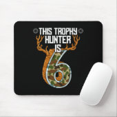 Hunter Hunting 6e verjaardag Muismat (Met muis)
