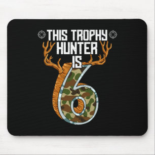 Hunter Hunting 6e verjaardag Muismat