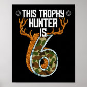 Hunter Hunting 6e verjaardag Poster (Voorkant)