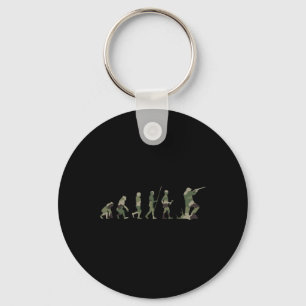 Hunter Hunting Hunt Herten Hunting Buck Elk Camo C Sleutelhanger