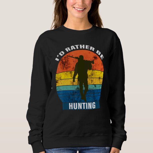 Hunter-ID in plaats van jager Trui (Voorkant)