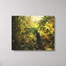 Hunter in the Forest (door H.A. Brendekilde)