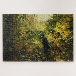 Hunter in the Forest (door H.A. Brendekilde) Legpuzzel