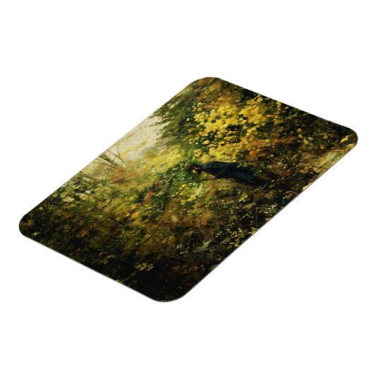 Hunter in the Forest (door H.A. Brendekilde) Magneet (Linkerzijde)