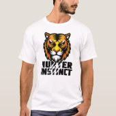 Hunter Instinct Tiger Head T-shirt (Voorkant)