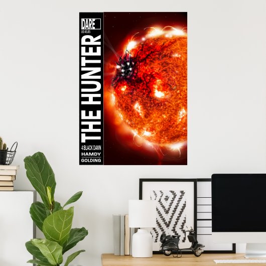 Hunter Issue 4 Poster (Thuiskantoor)