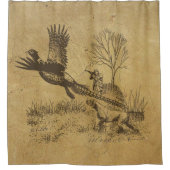 Hunter (jacht met SAP) Douchegordijn (Voorkant)