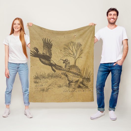 Hunter (jacht met SAP) Fleece Deken (In situ)