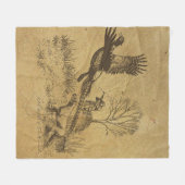 Hunter (jacht met SAP) Fleece Deken (Voorkant (Horizontaal))