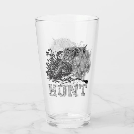 Hunter (jacht met SAP) Glas (Achterkant)