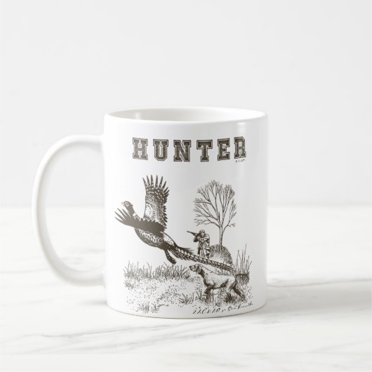 Hunter (jacht met SAP) Koffiemok (Links)