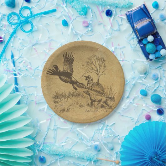 Hunter (jacht met SAP) Papieren Bordje (Feest)